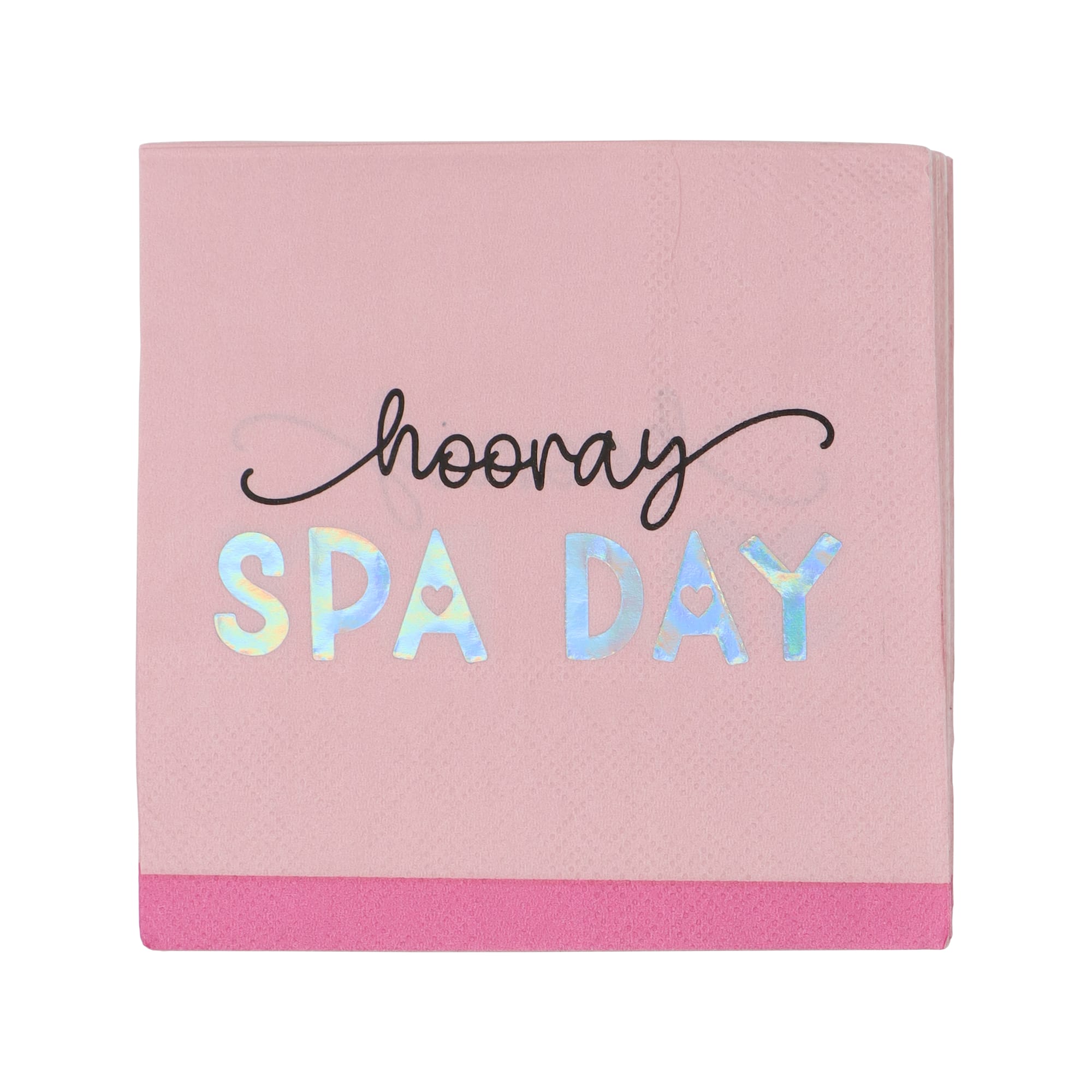 24 Packs: 20 ct. (480 total) Spa Day Beverage Napkins by Celebrate It™